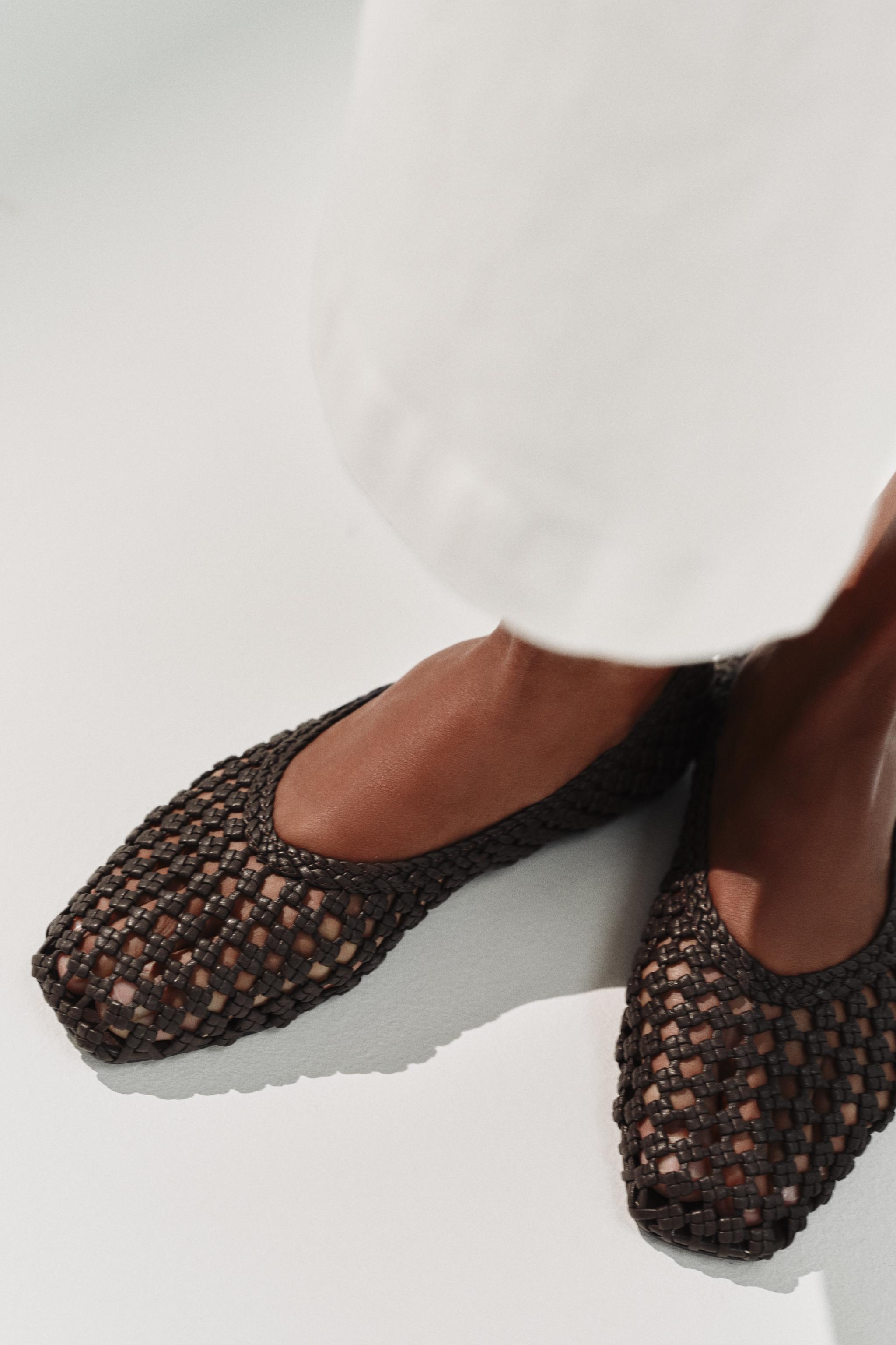 BALLERINES TRESSÉES